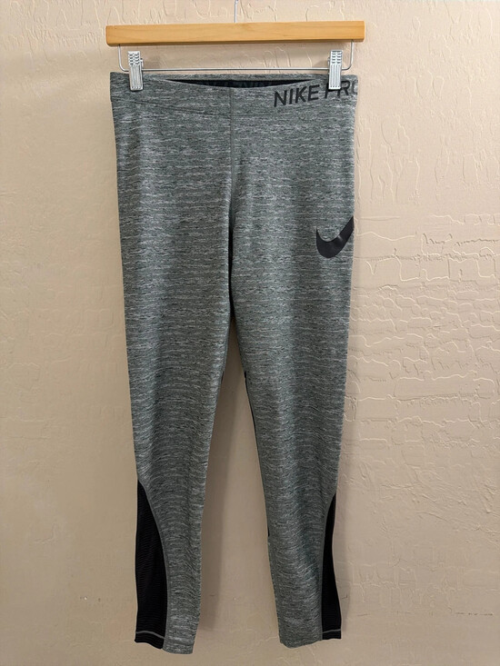 Nike Pants - Nike Pro Dri-Fit greenish gray leggings Sz M